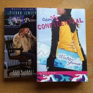 Camp Confidential & Now Picture This   Lot of Two Teen Fiction Books